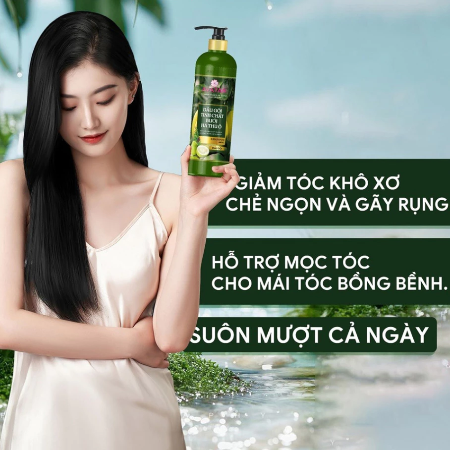 Dầu gội Avatar tinh chất bưởi hà thủ ô 600ml