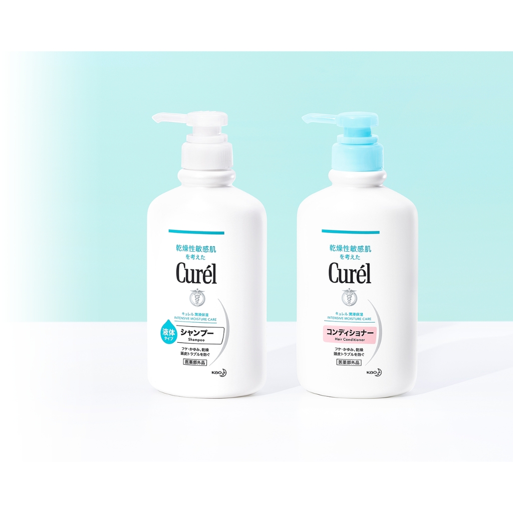 Dầu gội Curél cấp ẩm chuyên sâu cho tóc & da đầu 420ml