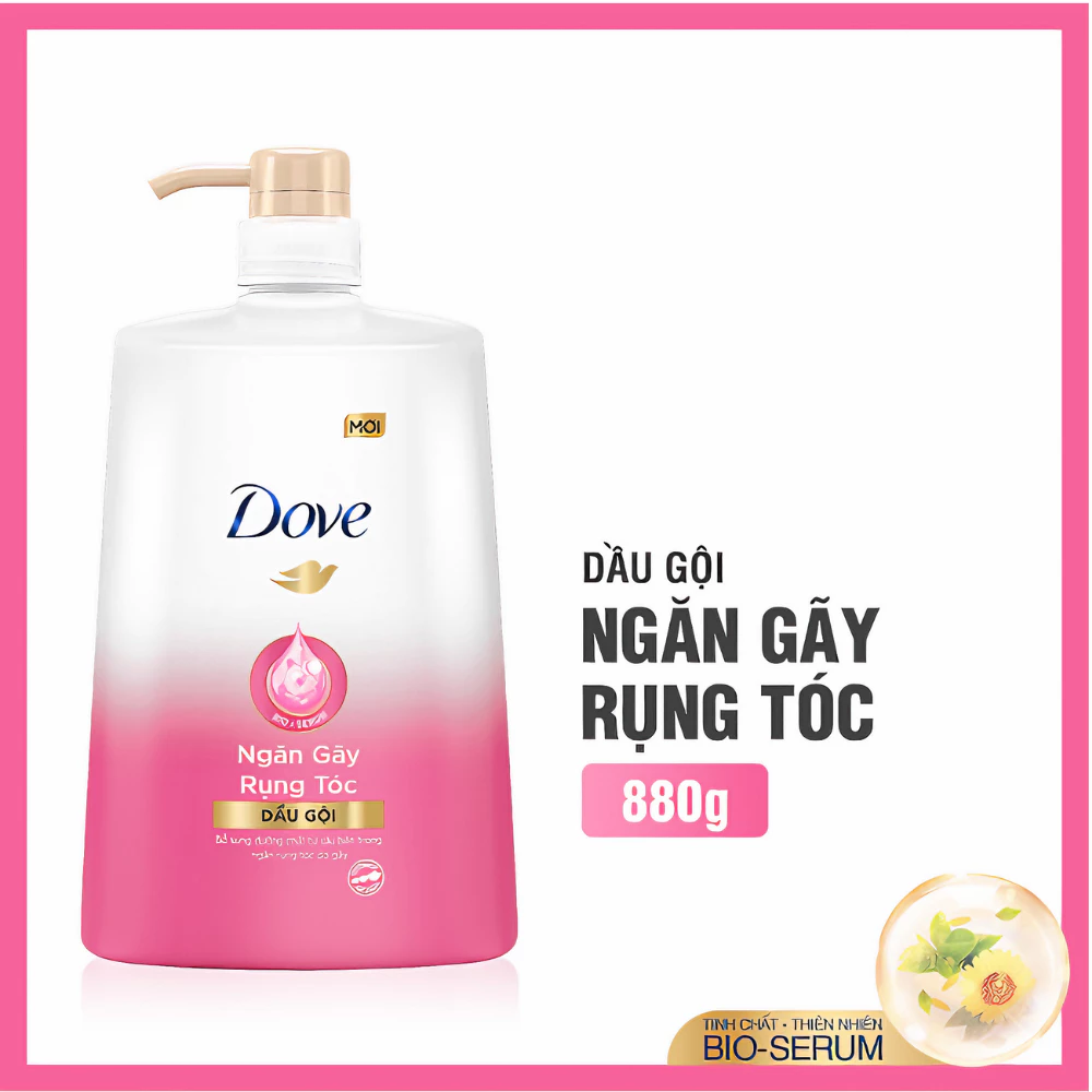 Dầu gội Dove ngăn gãy rụng tóc 640g/880g