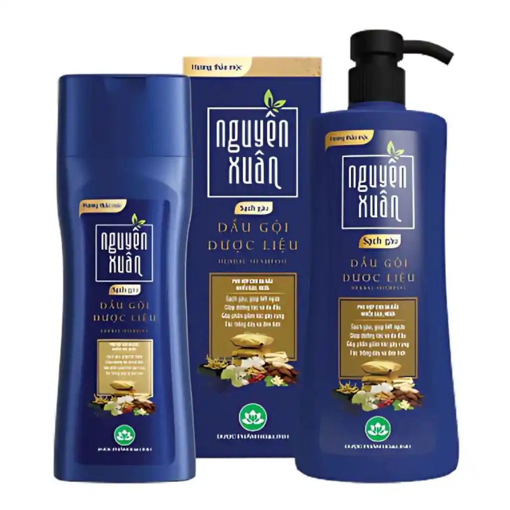 Dầu gội dược liệu Nguyên Xuân sạch gàu chai 200ml/250ml/350ml/450ml