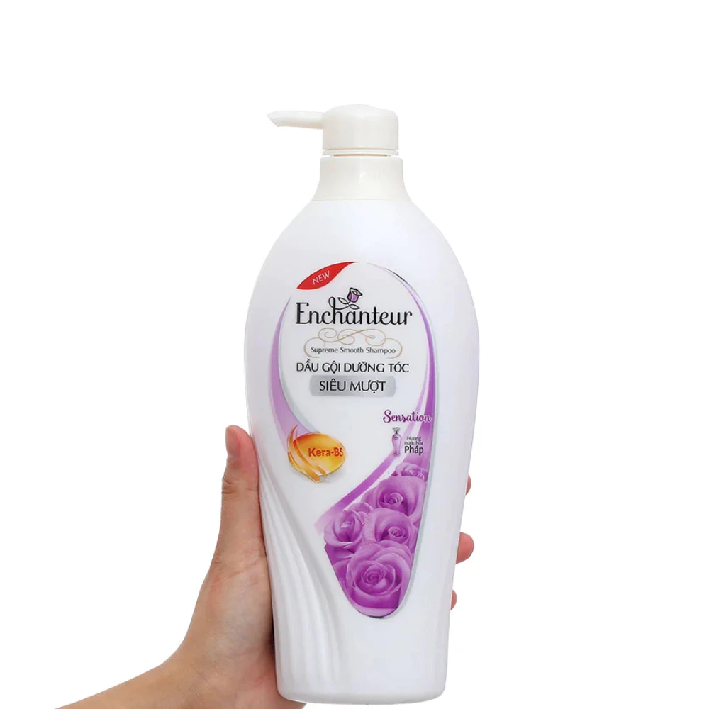 Dầu gội Enchanteur dưỡng tóc siêu mượt Sensation 650g