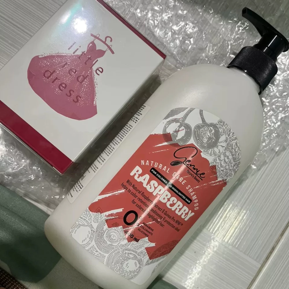 Dầu gội Gennie Raspberry giữ màu tóc nhuộm 400ml