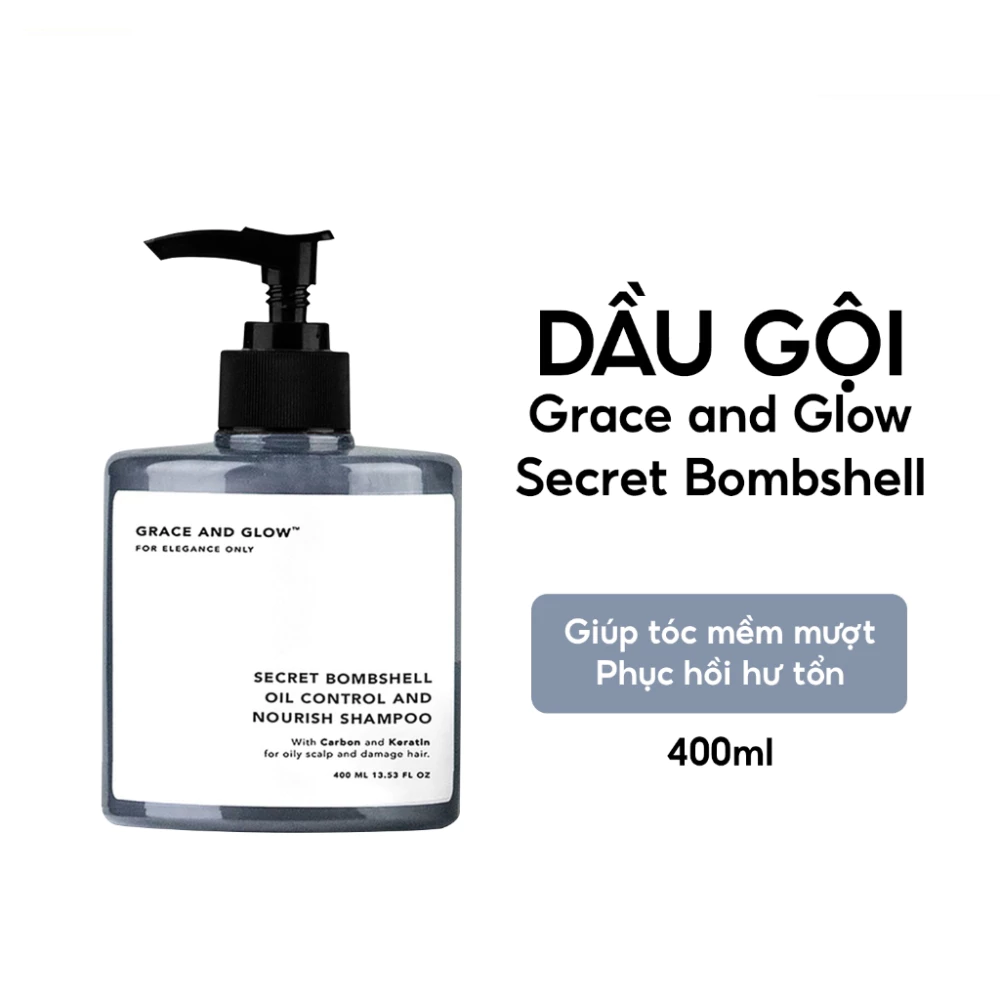 Dầu gội Grace And Glow Secret Bombshell kiềm dầu 400ml