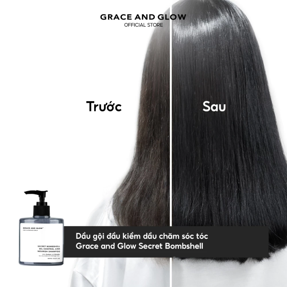 Dầu gội Grace And Glow Secret Bombshell kiềm dầu 400ml
