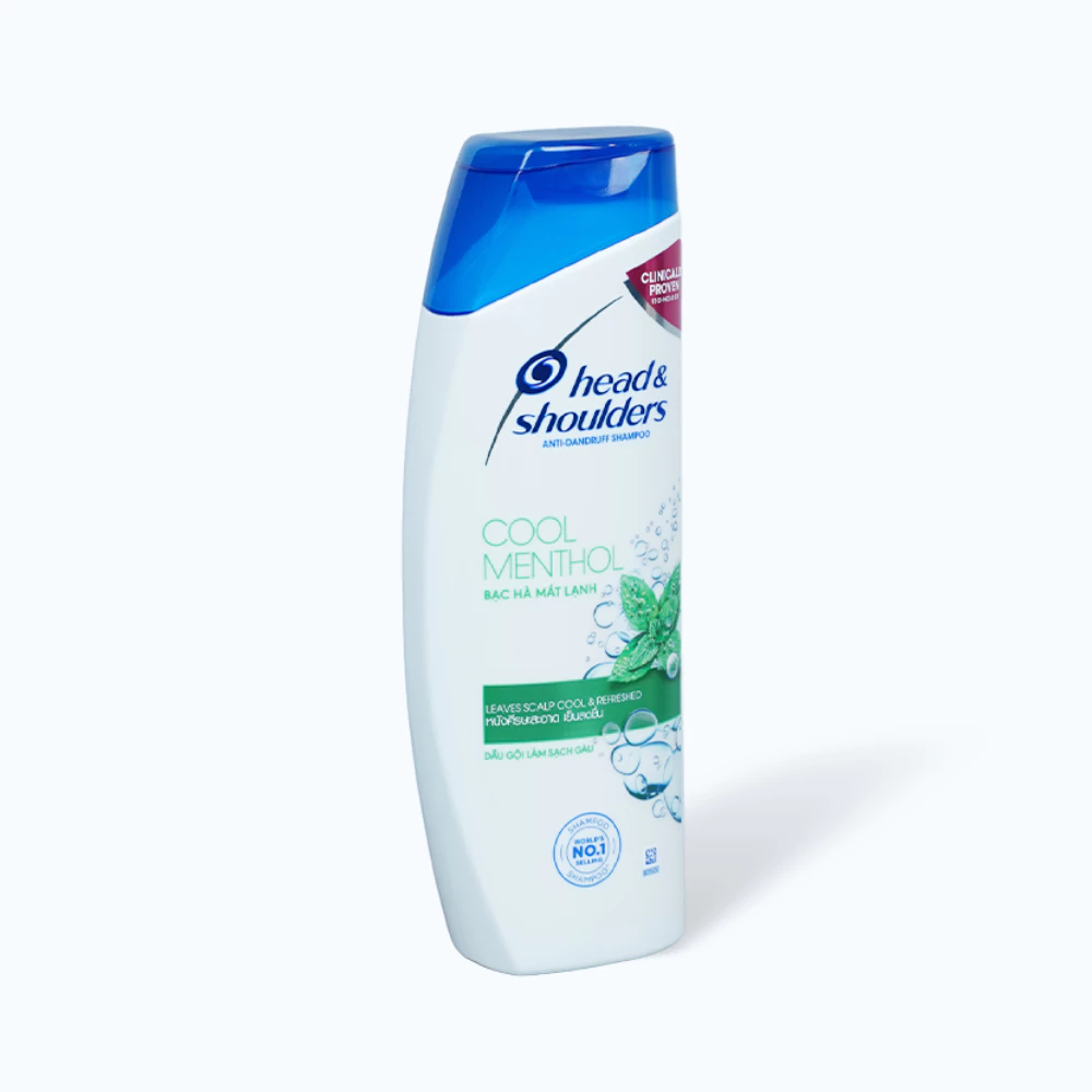 Dầu gội Head & Shoulders bạc hà mát lạnh 170ml/625ml