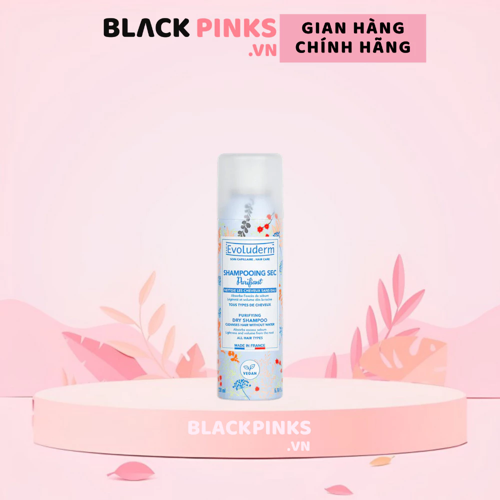 Dầu gội khô Evoluderm cho mọi loại tóc 200ml/400ml
