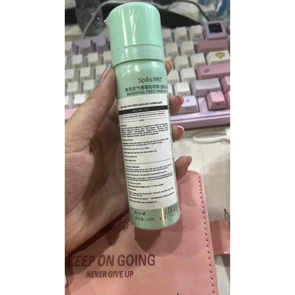 Dầu gội khô Spes bưởi 50ml