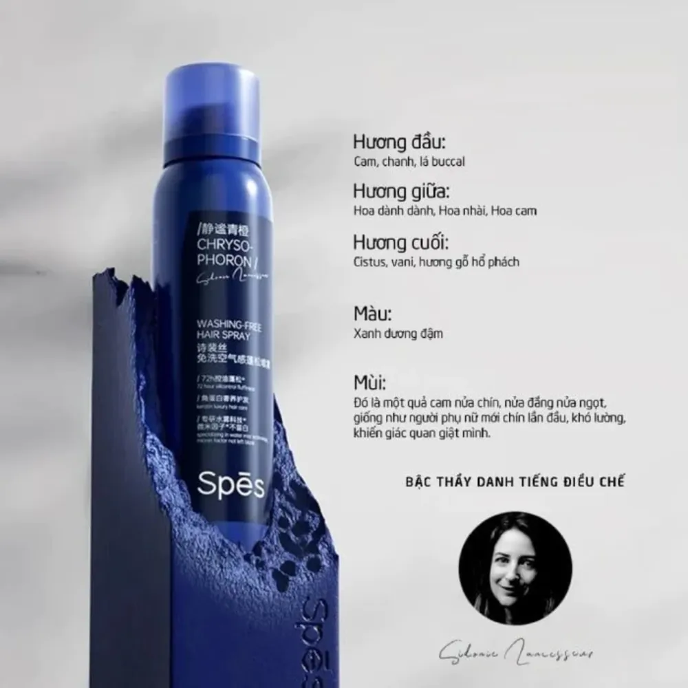 Dầu gội khô Spes Chrysophoron 150ml