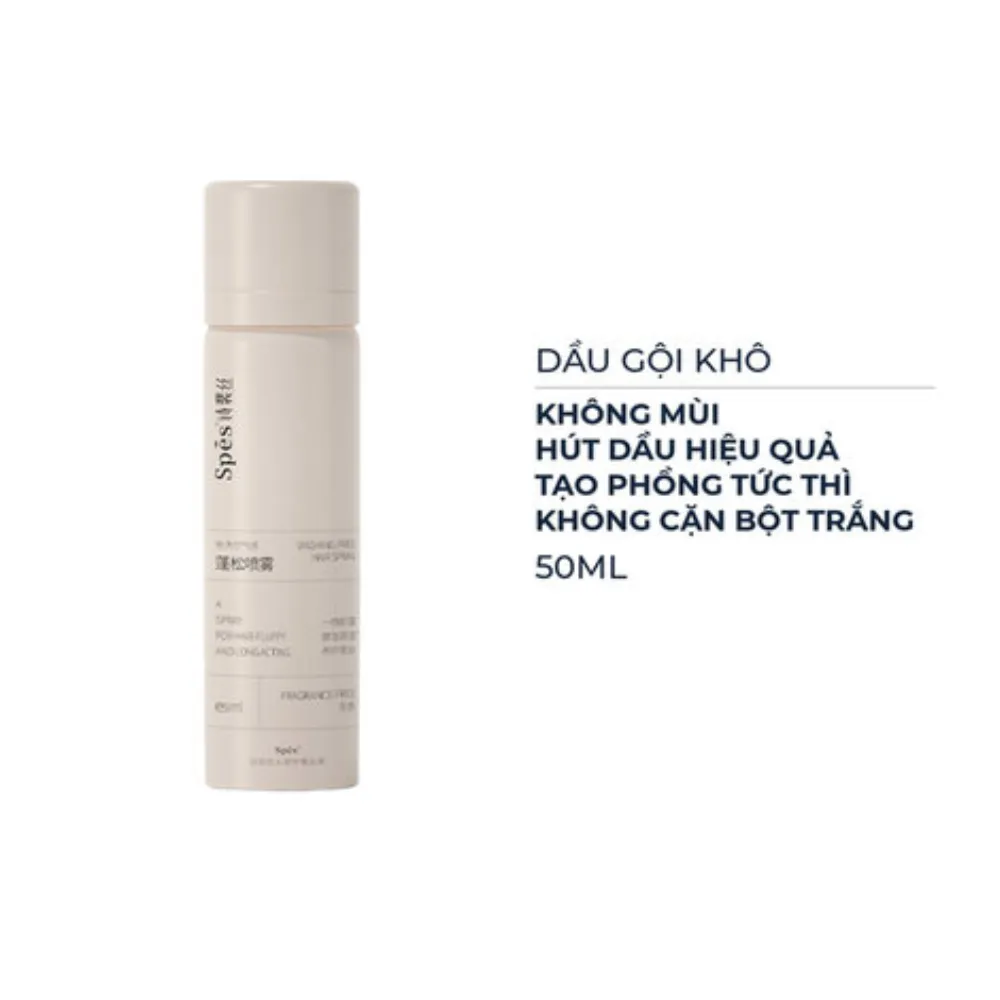 Dầu gội khô Spes không mùi 50ml