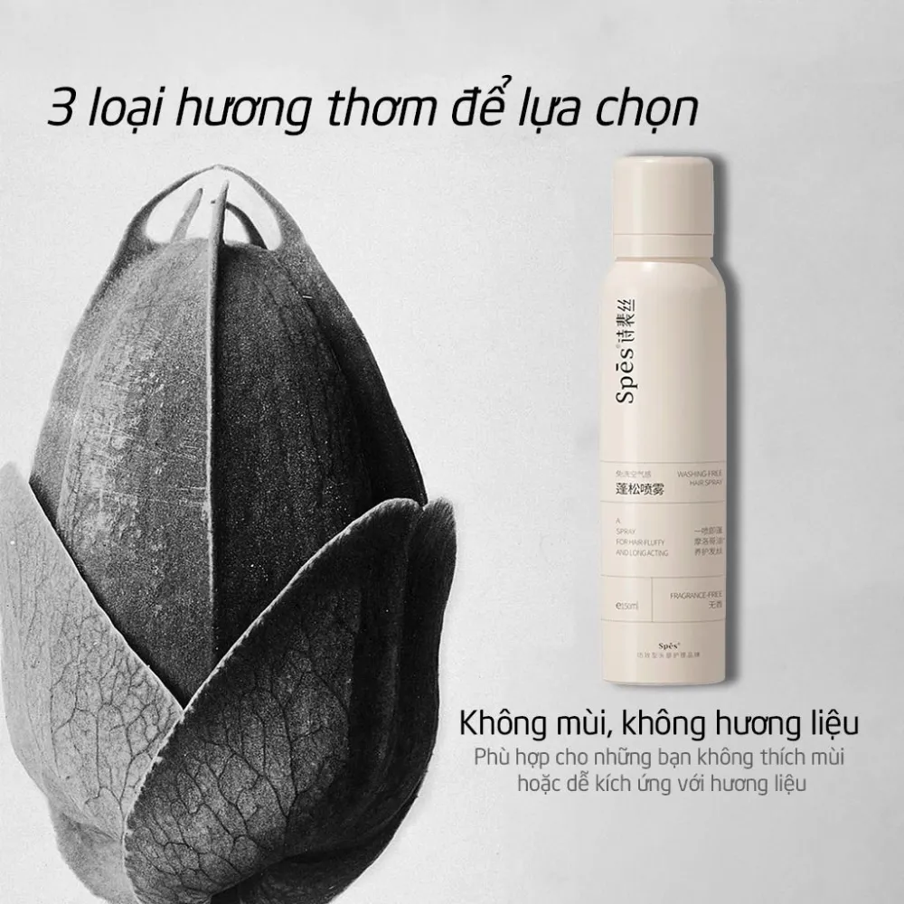 Dầu gội khô Spes trà Bá Tước 150ml