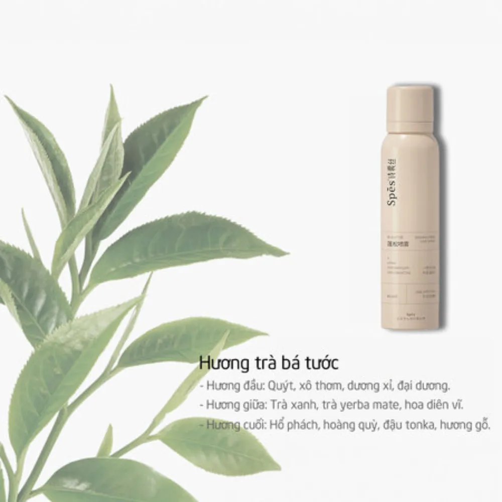 Dầu gội khô Spes trà Bá Tước 200ml