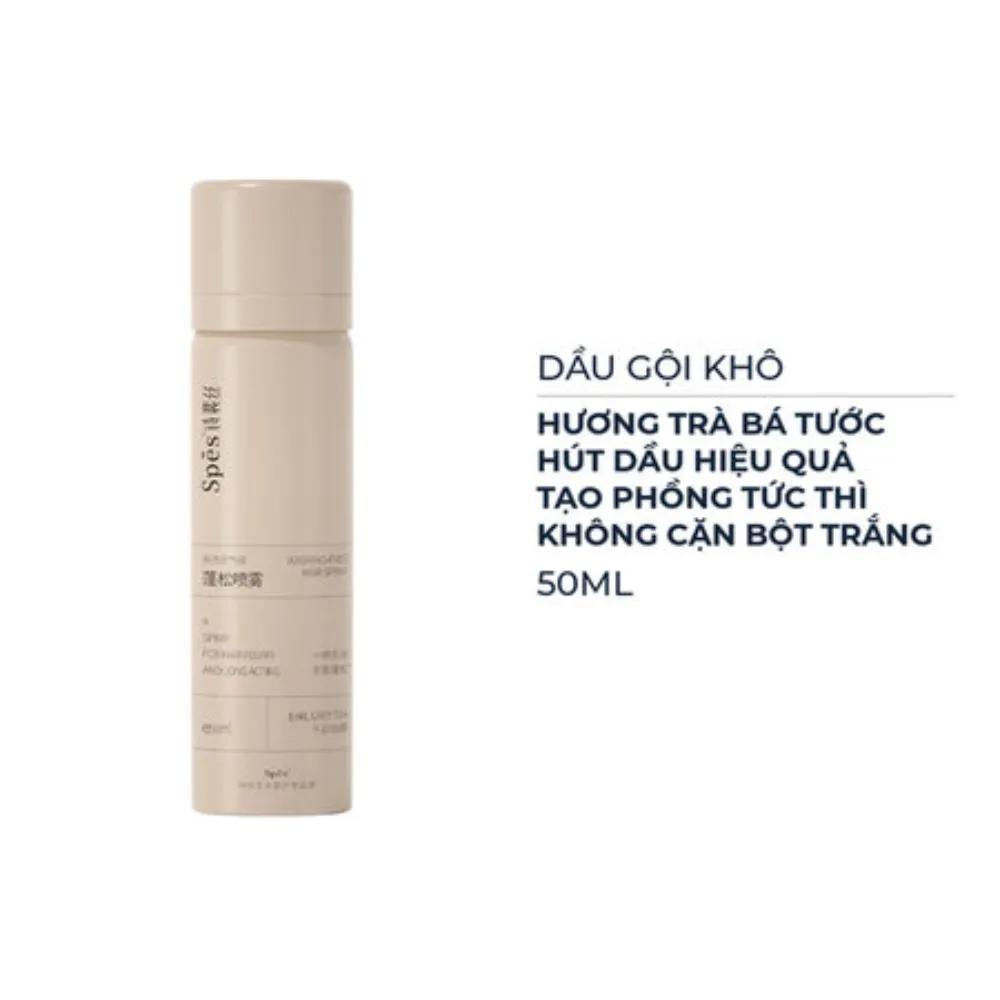 Dầu gội khô Spes trà Bá Tước 50ml