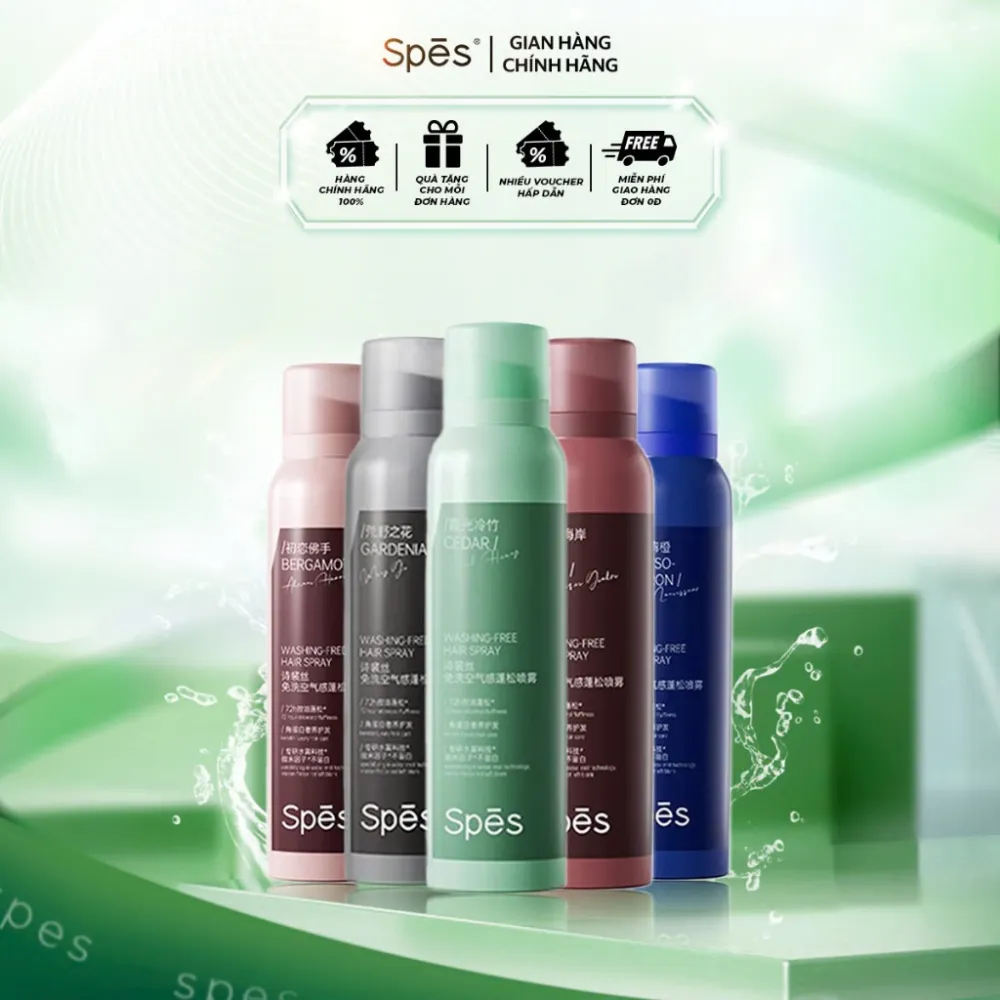 Dầu gội khô Spes Tuyết Tùng 150ml