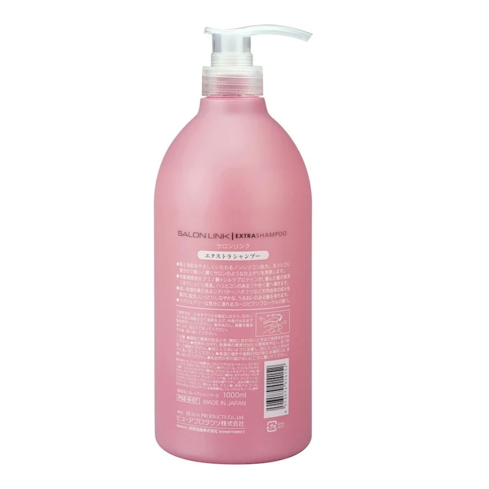 Dầu gội Kumano Salon Link phục hồi dành cho tóc yếu 1000ml
