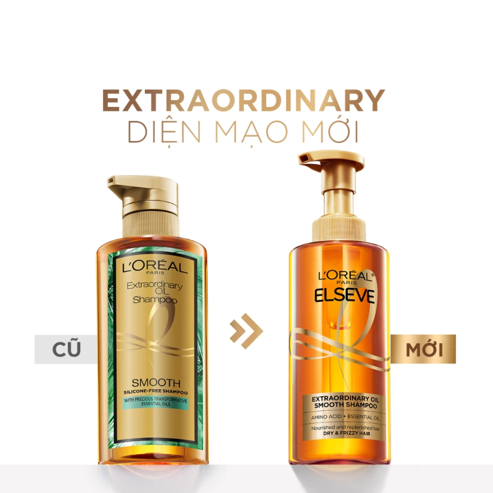 Dầu gội L'Oreal Paris dưỡng tóc suôn mượt tóc cao cấp 440ml
