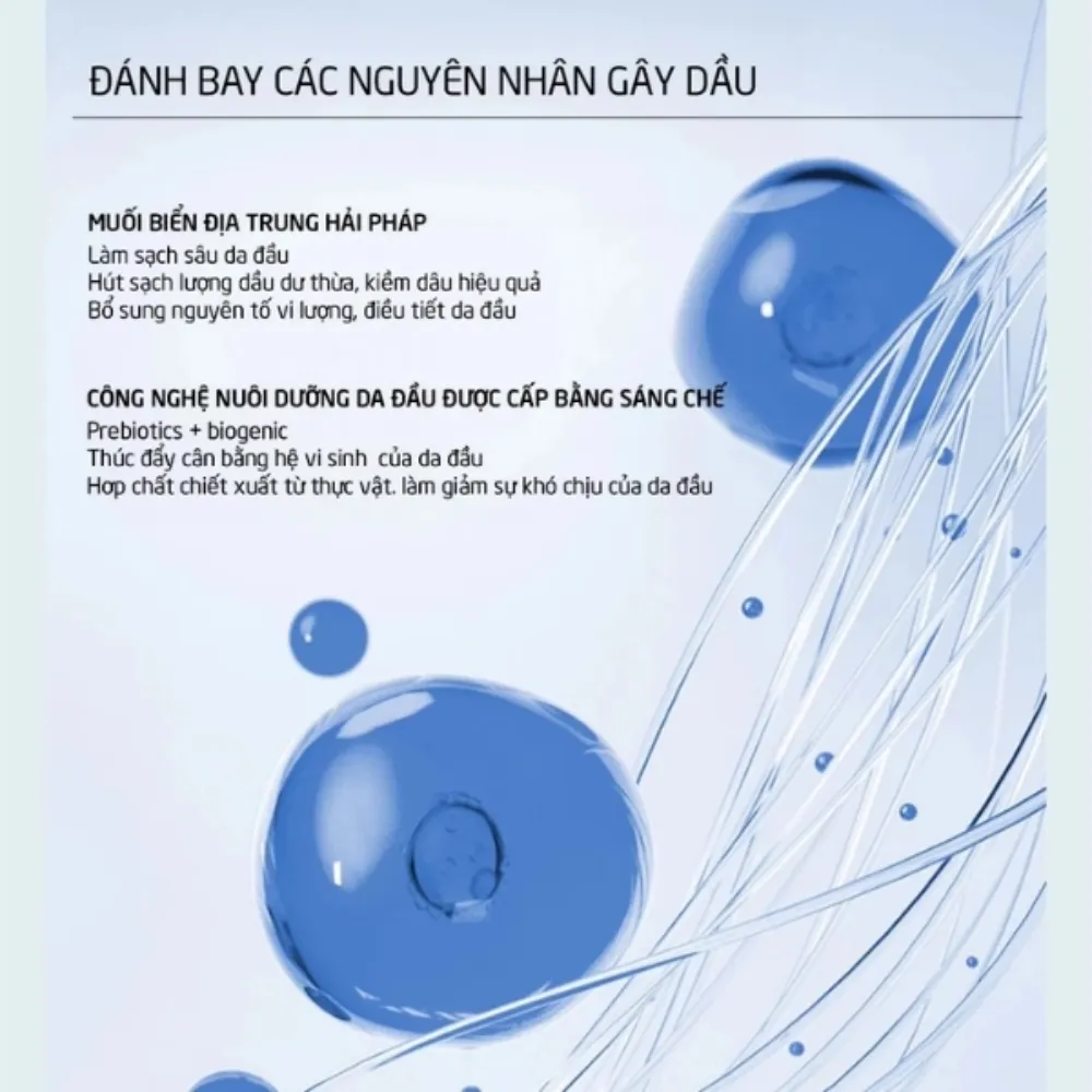 Dầu gội muối biển Spes 480ml