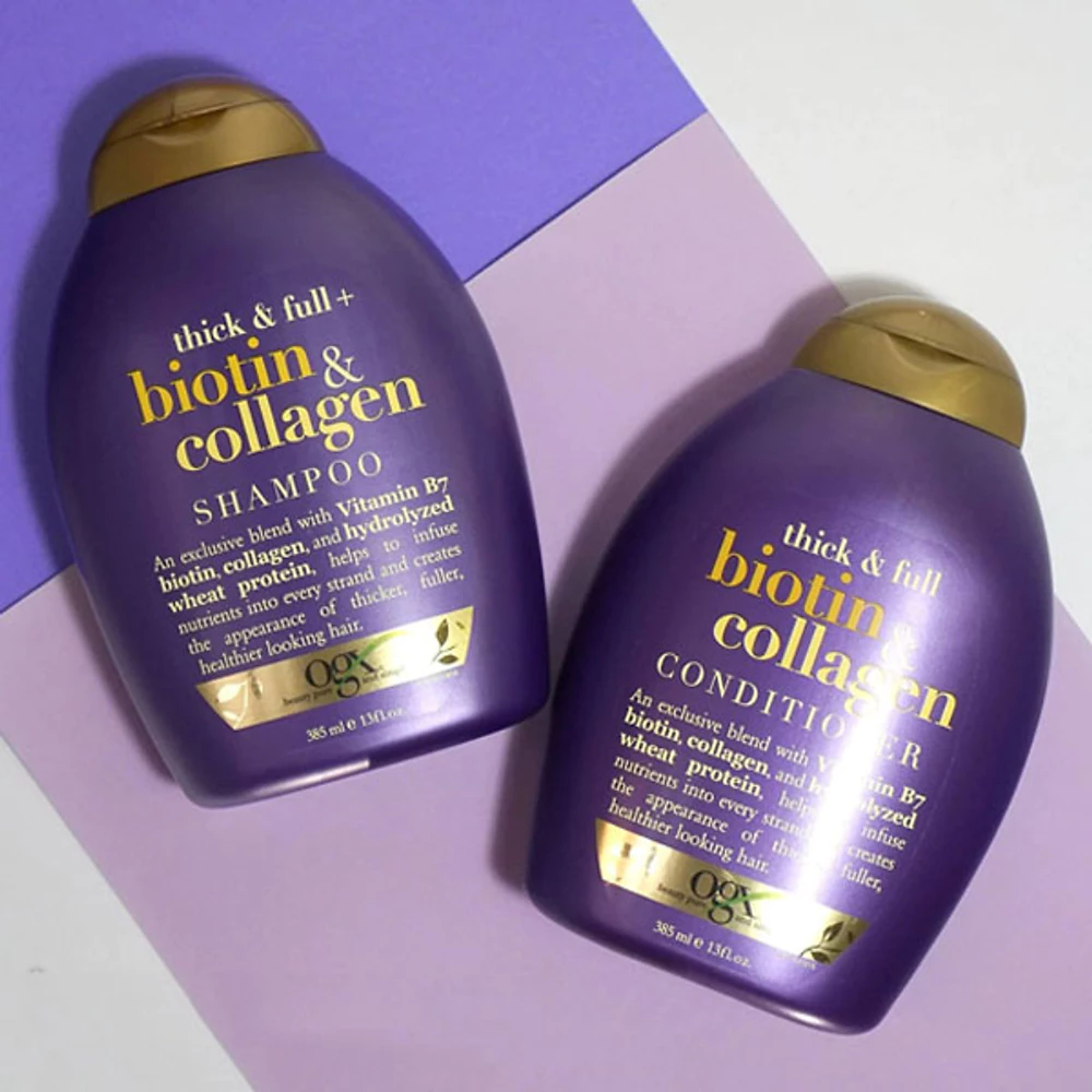 Dầu gội OGX Biotin & Collagen làm dày tóc 385ml