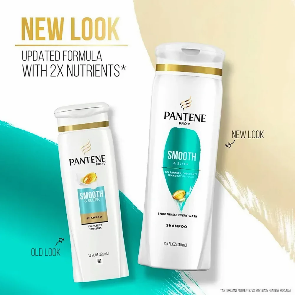 Dầu gội Pantene suôn mượt, óng ả 355ml/700ml