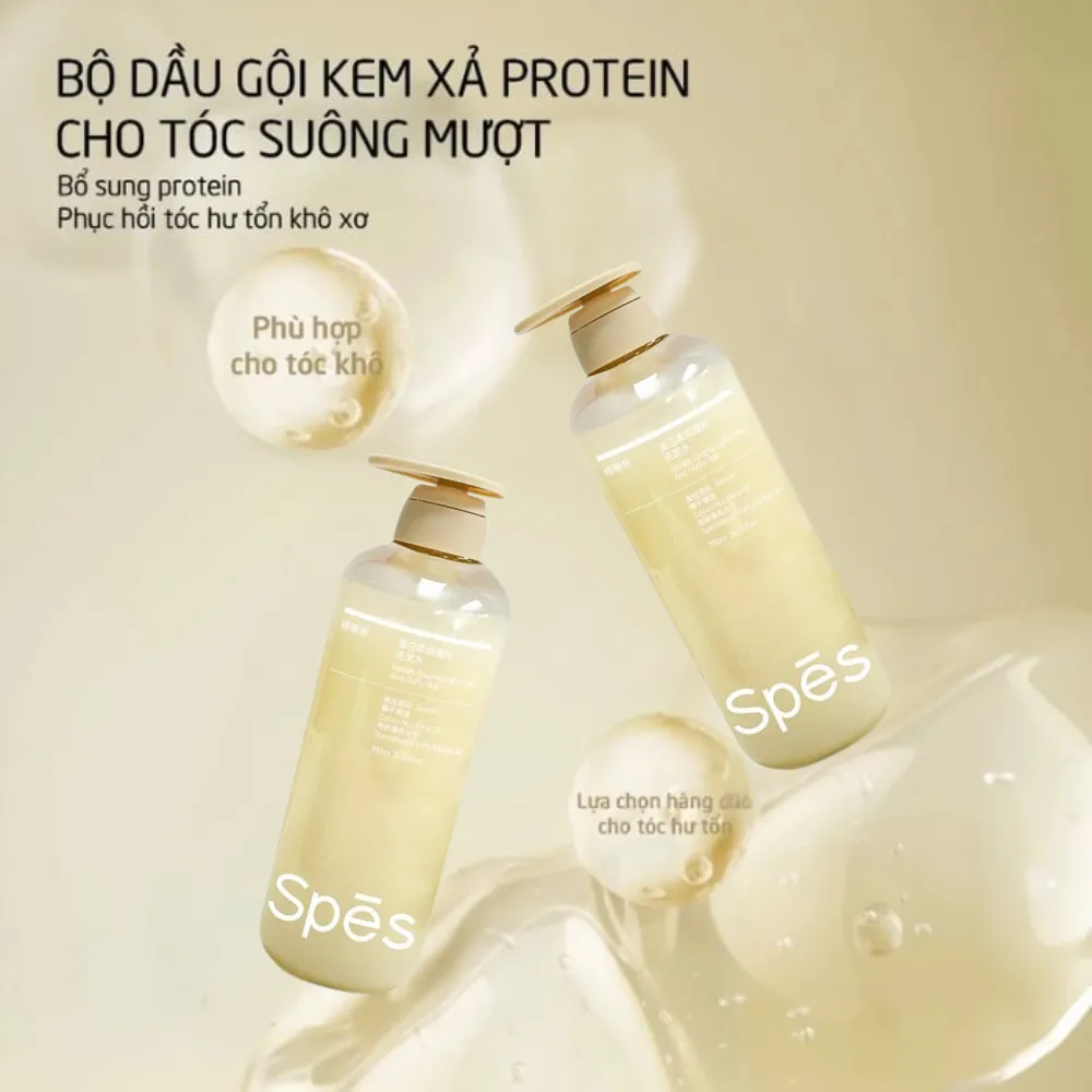 Dầu gội Spes Keratin Silky 780ml