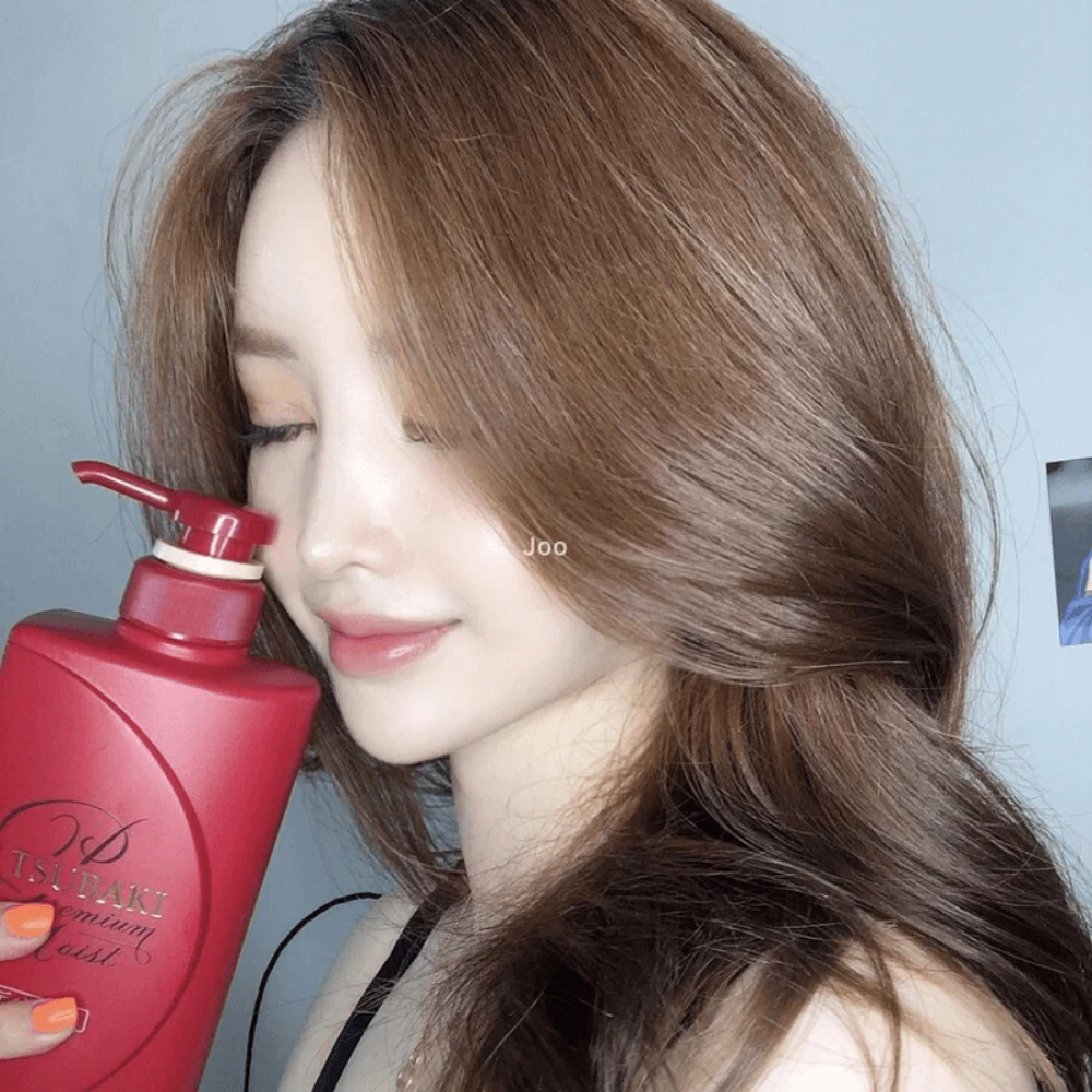 Dầu gội Tsubaki dưỡng tóc bóng mượt 490ml