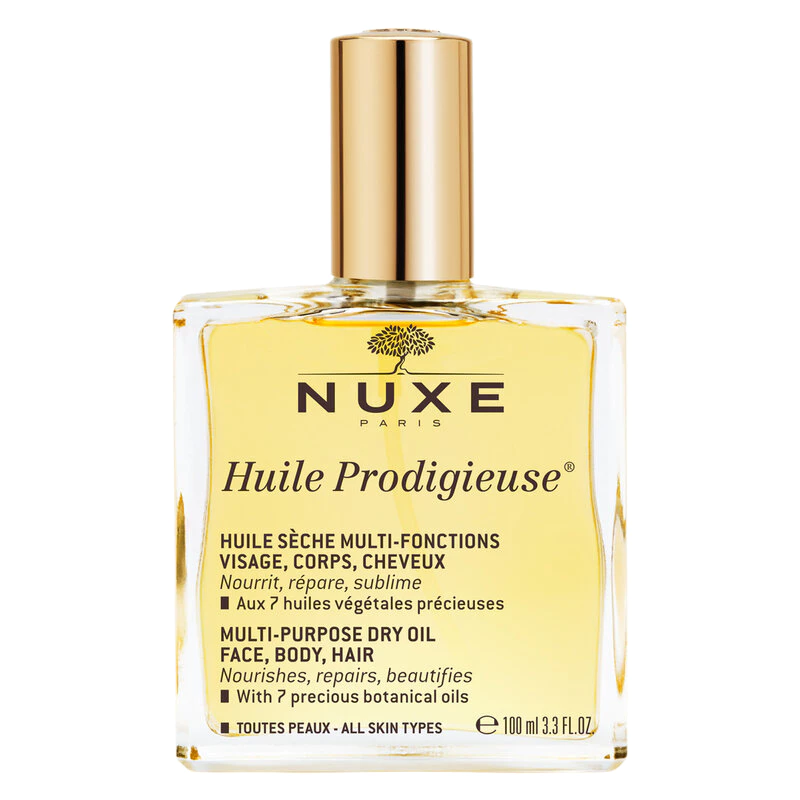 Dầu khô đa năng Nuxe dưỡng ẩm cho da mặt, body và tóc 50ml /100ml