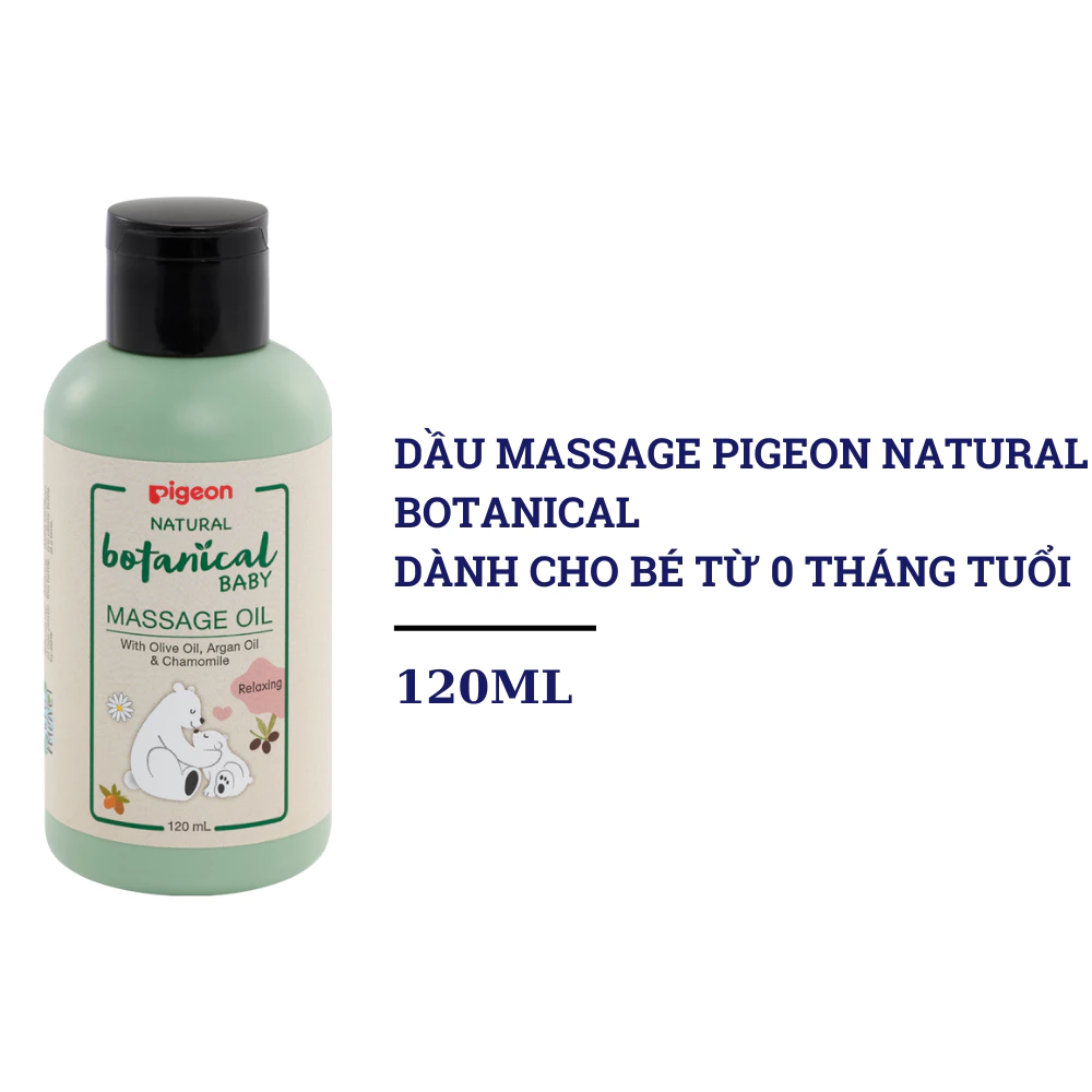 Dầu massage Pigeon Natural Botanical 120ml