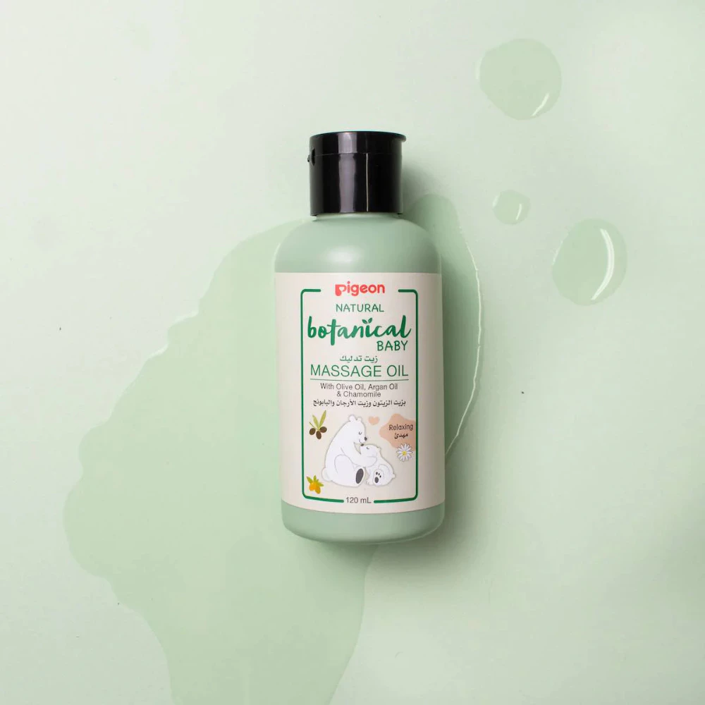 Dầu massage Pigeon Natural Botanical 120ml