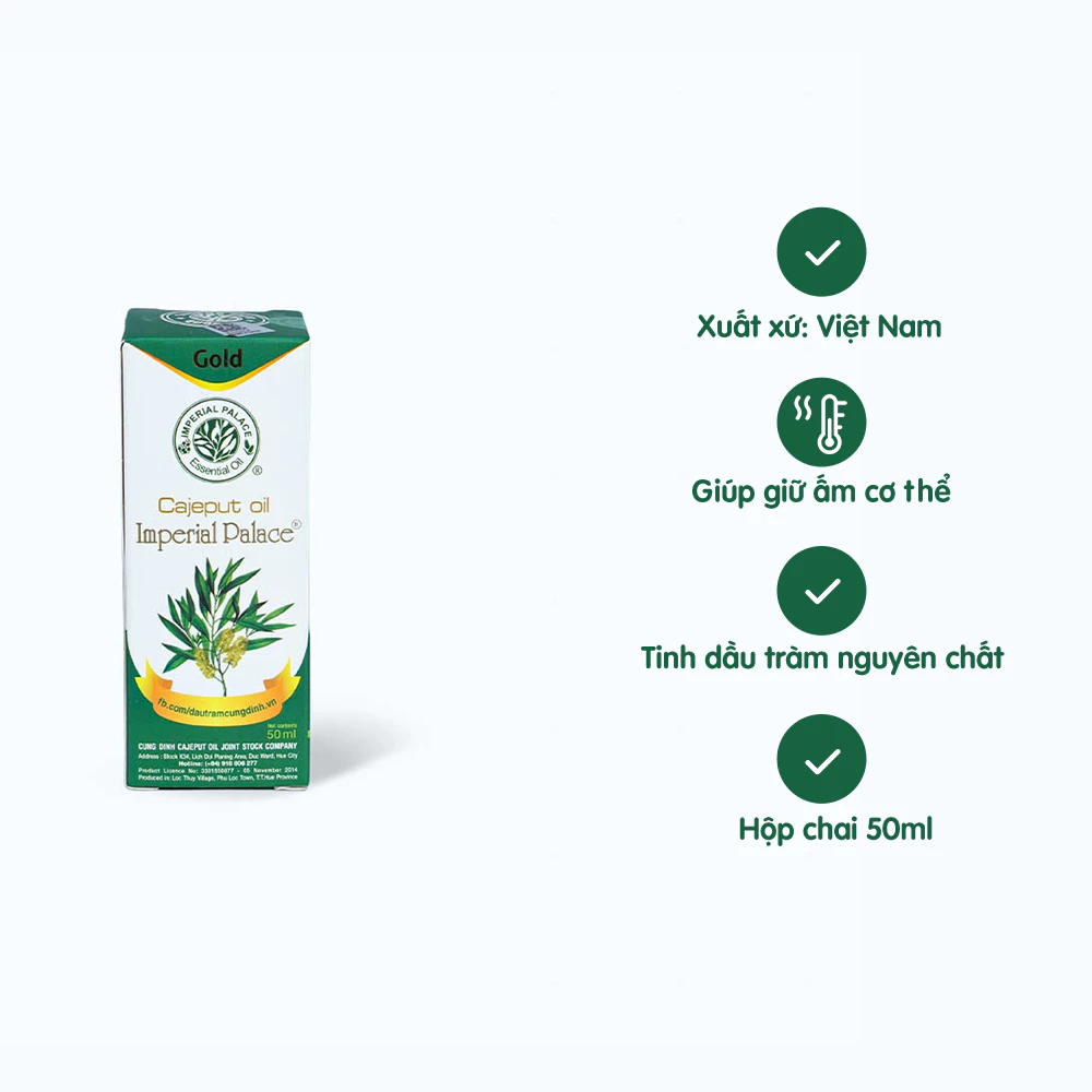Dầu tràm Cung Đình Gold 50ml