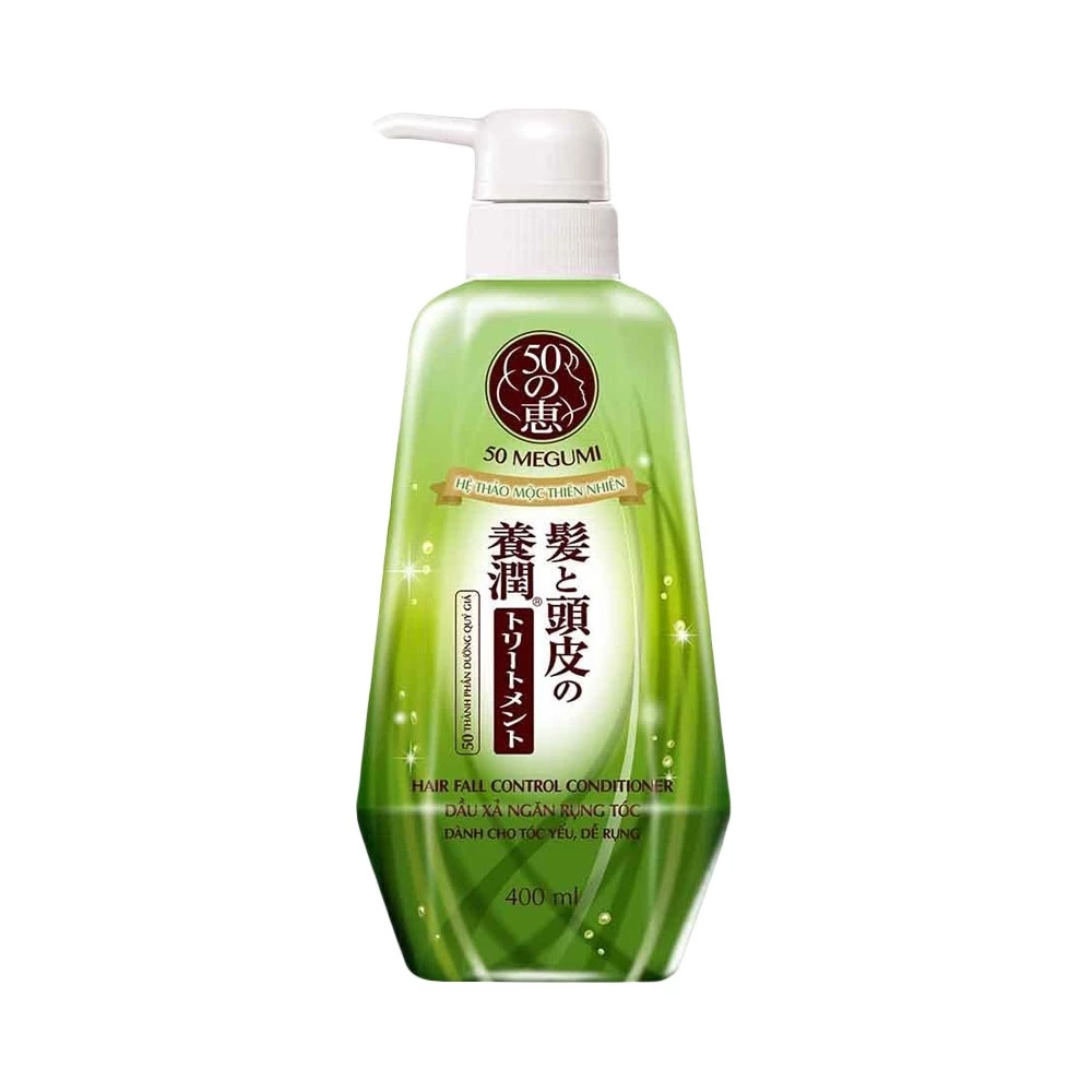 Dầu xả 50 Megumi ngăn ngừa rụng tóc cho tóc yếu 400ml