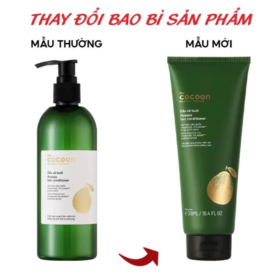 Dầu xả bưởi Cocoon cung cấp dưỡng chất & độ ẩm 310ml