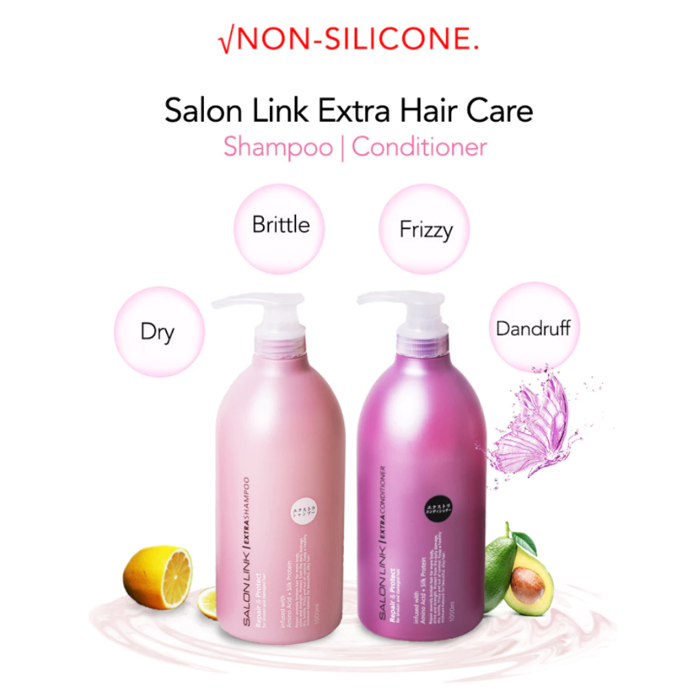 Dầu xả Kumano Salon Link phục hồi cho tóc yếu 1000ml