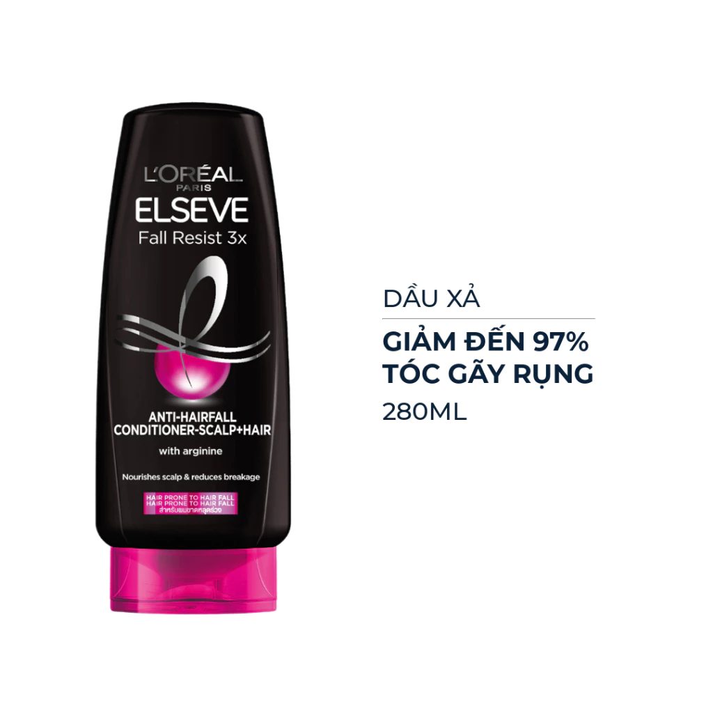 Dầu xả L'Oreal Paris dưỡng tóc giảm gãy rụng 280ml