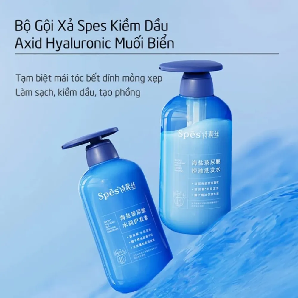 Dầu xả muối biển Spes 480ml