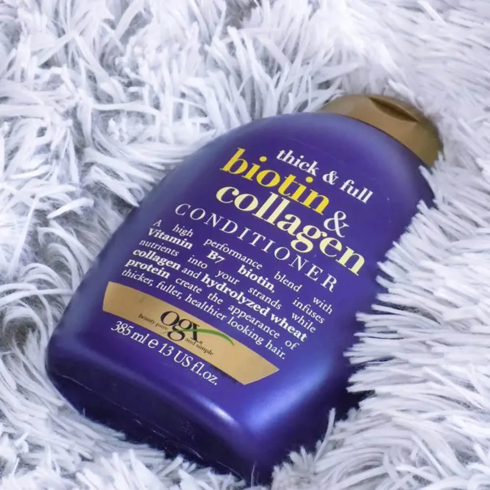 Dầu xả OGX Biotin & Collagen làm dày tóc 385ml
