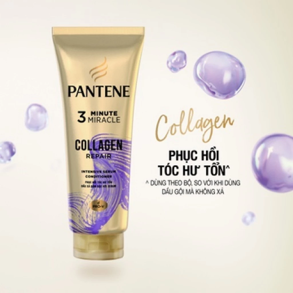 Dầu xả Pantene 3 phút diệu kỳ phục hồi tóc hư tổn 150ml/300ml
