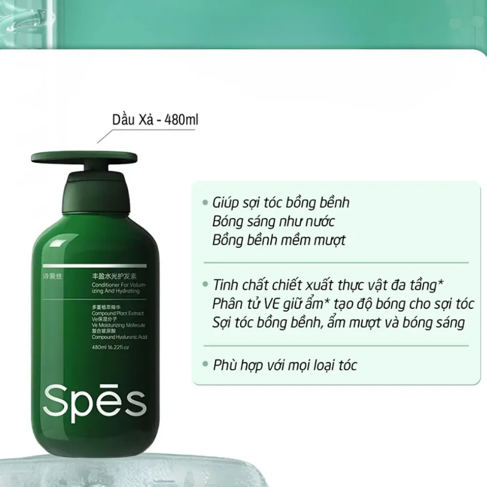 Dầu xả Spes Volumizing 480ml