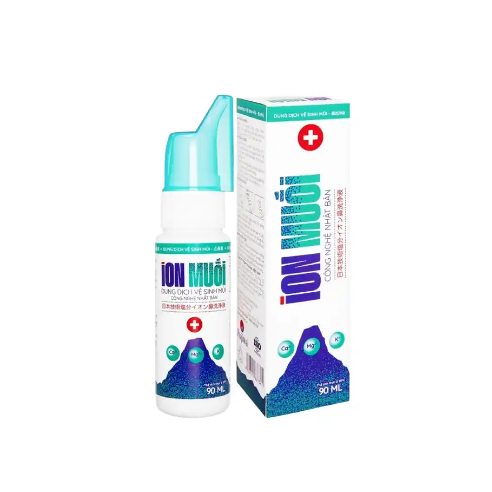Dung dịch vệ sinh mũi Fujisalt I-on muối 90ml