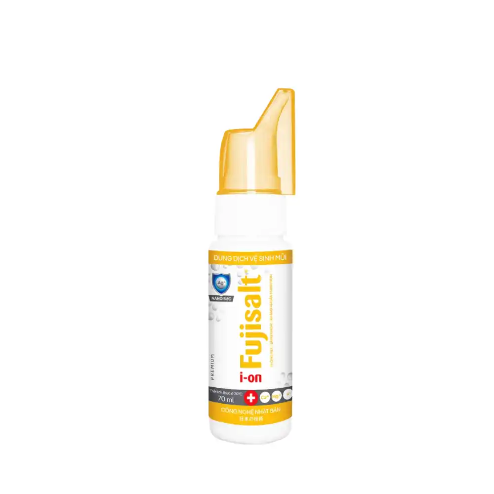 Dung dịch vệ sinh mũi Fujisalt Nano bạc 70ml
