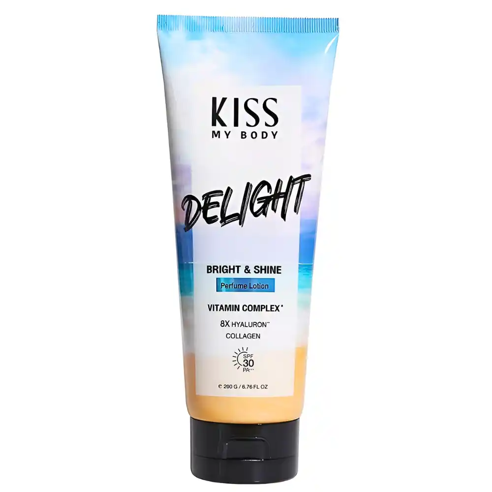 Dưỡng thể chống nắng Malissa Kiss hương nước hoa Hottie/Delight/Sweetie 200g