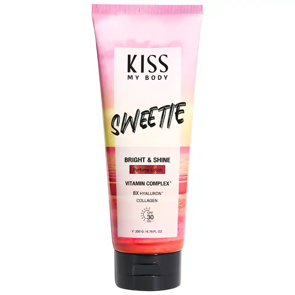 Dưỡng thể chống nắng Malissa Kiss hương nước hoa Hottie/Delight/Sweetie 200g
