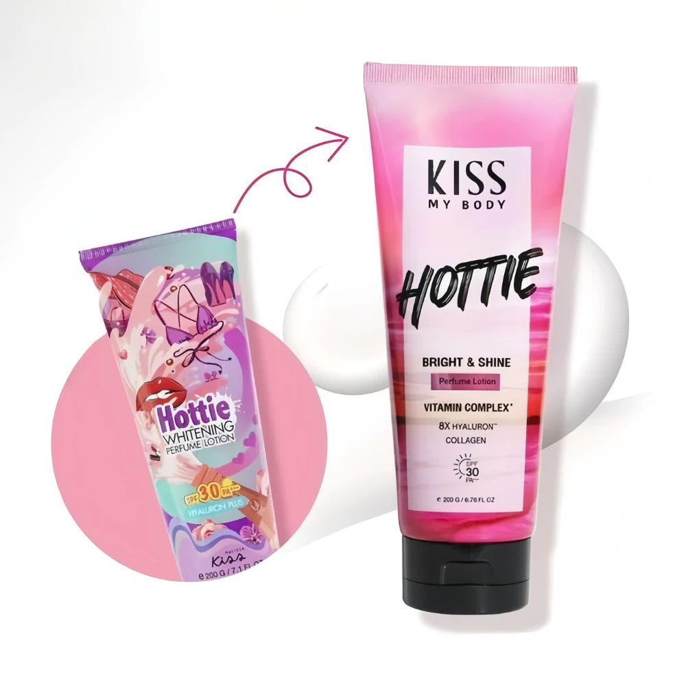Dưỡng thể chống nắng Malissa Kiss hương nước hoa Hottie/Delight/Sweetie 200g