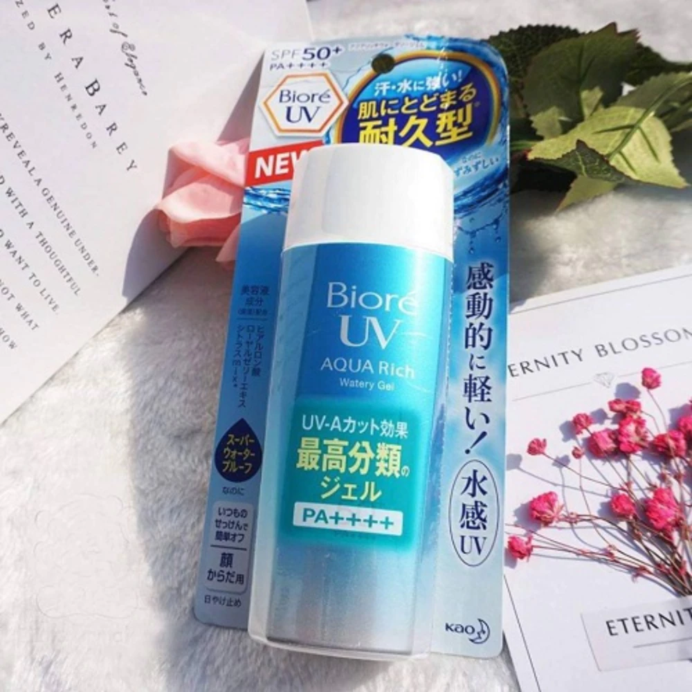 Gel chống nắng Bioré màng nước dưỡng ẩm da 90ml/155ml
