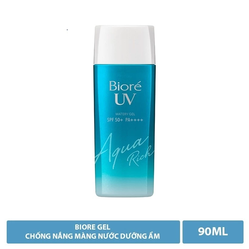Gel chống nắng Bioré màng nước dưỡng ẩm da 90ml