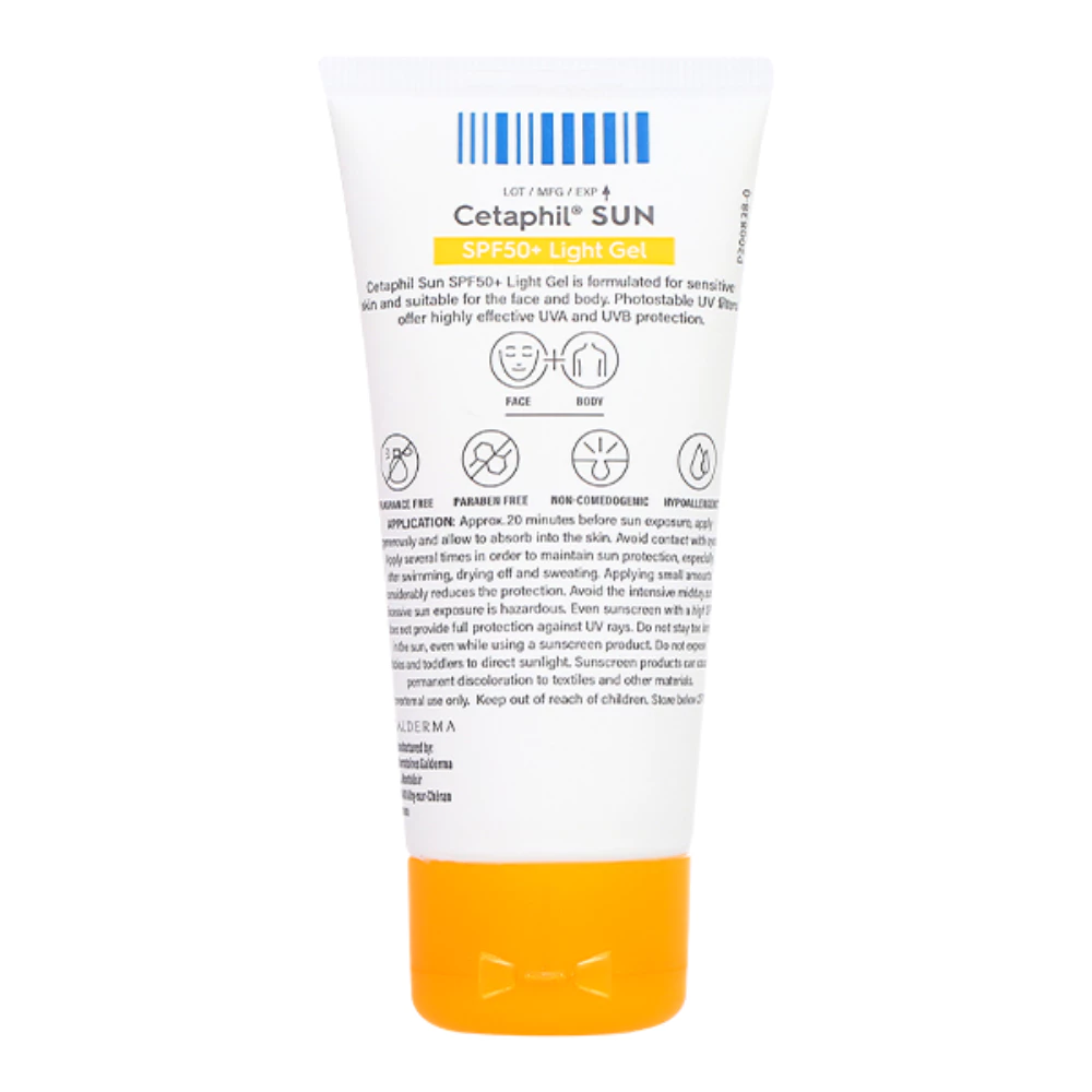 Gel chống nắng Cetaphil dịu lành cho da nhạy cảm 50ml