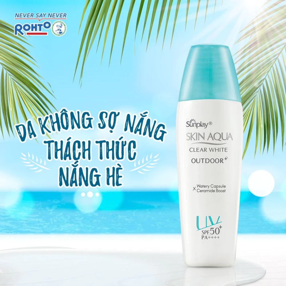 Gel chống nắng Sunplay dưỡng da khi vận động mạnh 30g