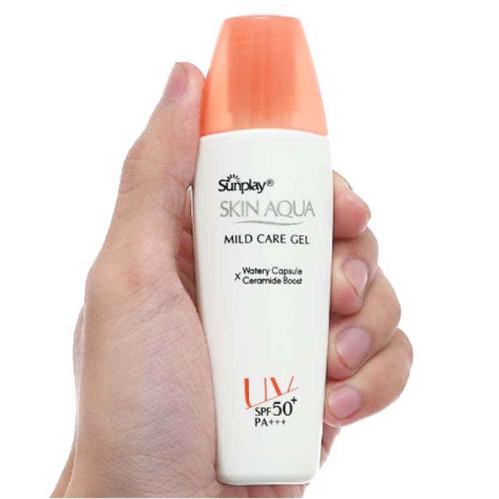 Gel chống nắng Sunplay Skin Aqua cho da nhạy cảm 25g
