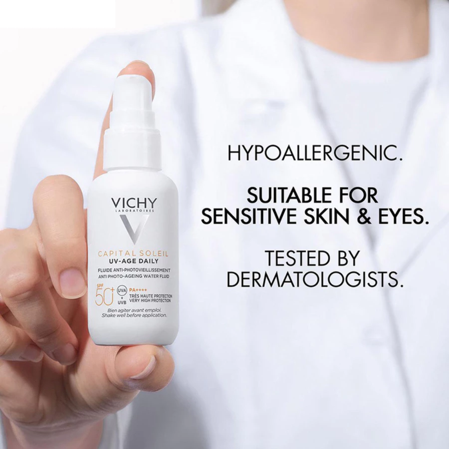 Gel chống nắng Vichy bảo vệ da, ngừa thâm nám 40ml