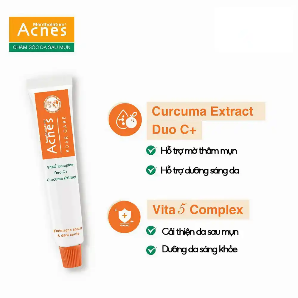 Gel dưỡng Acnes giúp mờ sẹo & giảm thâm mụn 12g.