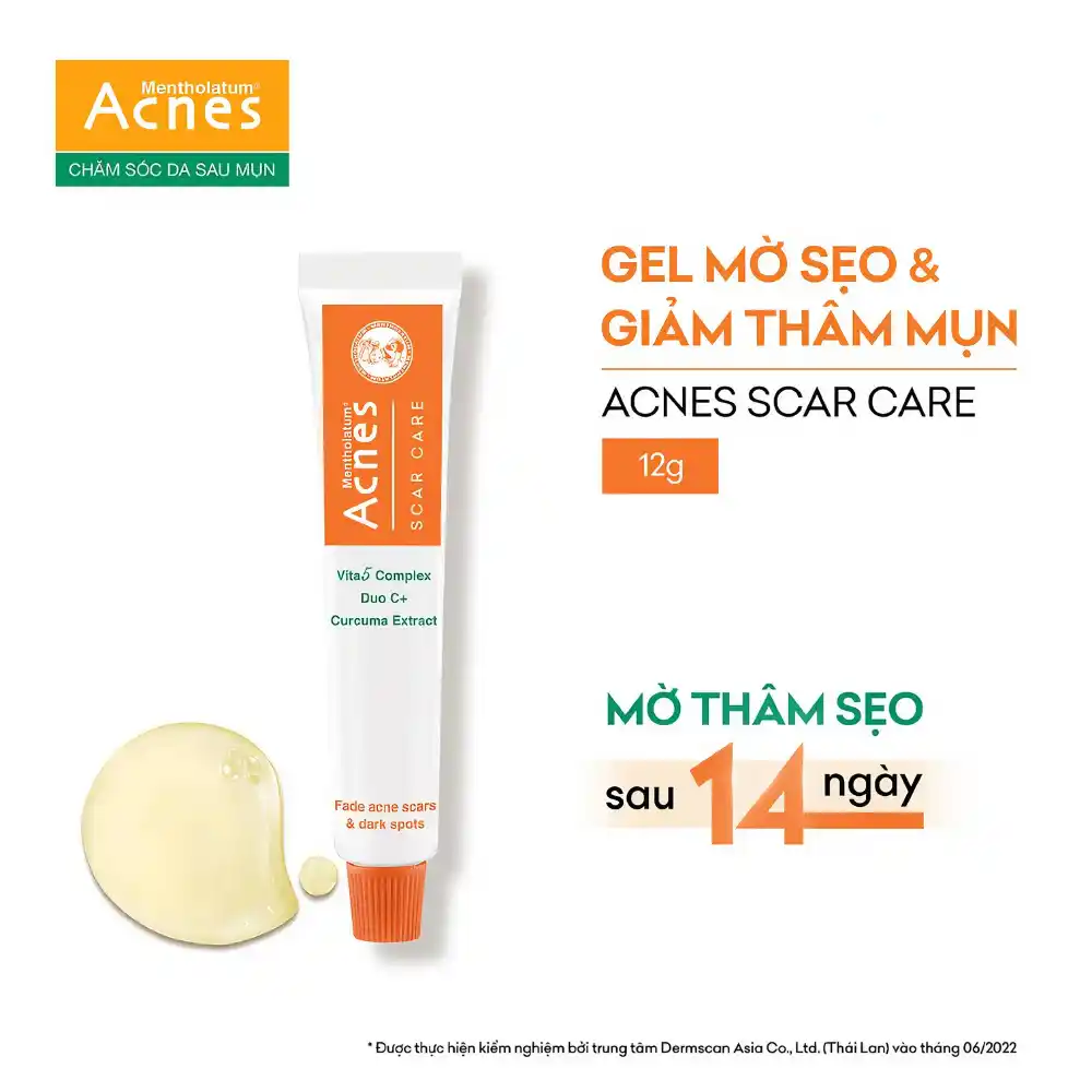 Gel dưỡng Acnes giúp mờ sẹo & giảm thâm mụn 12g.