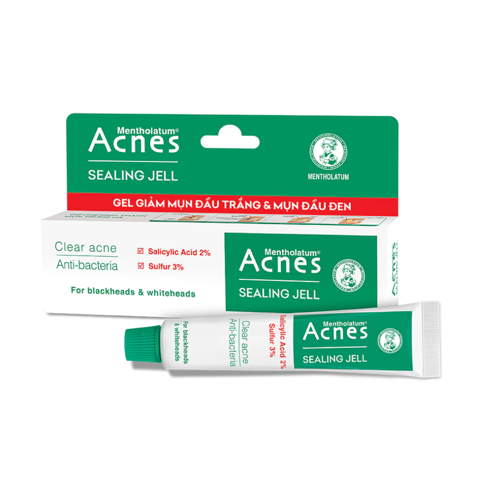 Gel giảm mụn Acnes đầu trắng và đầu đen 18g